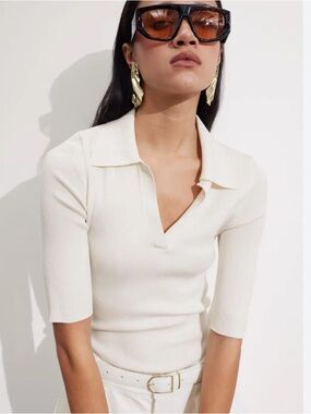 & Other Stories Polo Top.